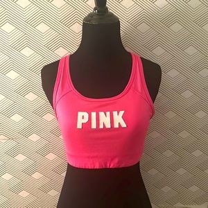 PINK Victoria’s Secret 💕size medium hot pink sports bra